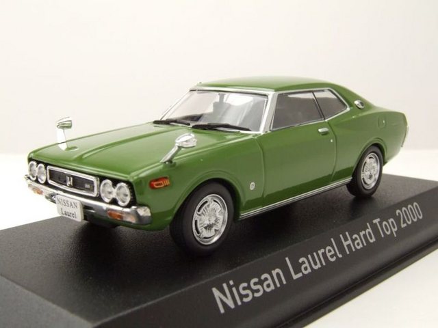 Norev Modellauto Nissan Laurel Hard Top 2000 1972 grün Modellauto 1:43 Norev